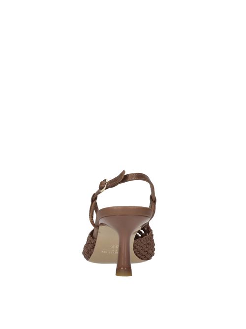 Décolleté slingback in pelle EMANUELLE VEE | 451M-921-11-WOPKCUOIO